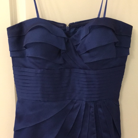 Cache strapless royal blue dress - Picture 2 of 4